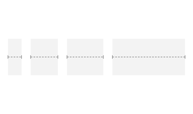 Tokens for media query sizes